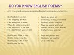 Funny English Language Poem Related Keywords & Suggestions -